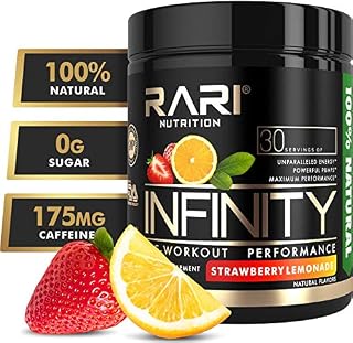 RARI Nutrition - Infinity Pre Workout Powder - Natural Preworkout Supplement for Men