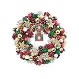 グリーンハウス(Green House) CMナチュラルリース L オールドファッションドクリスマスメモリー CM1618-A