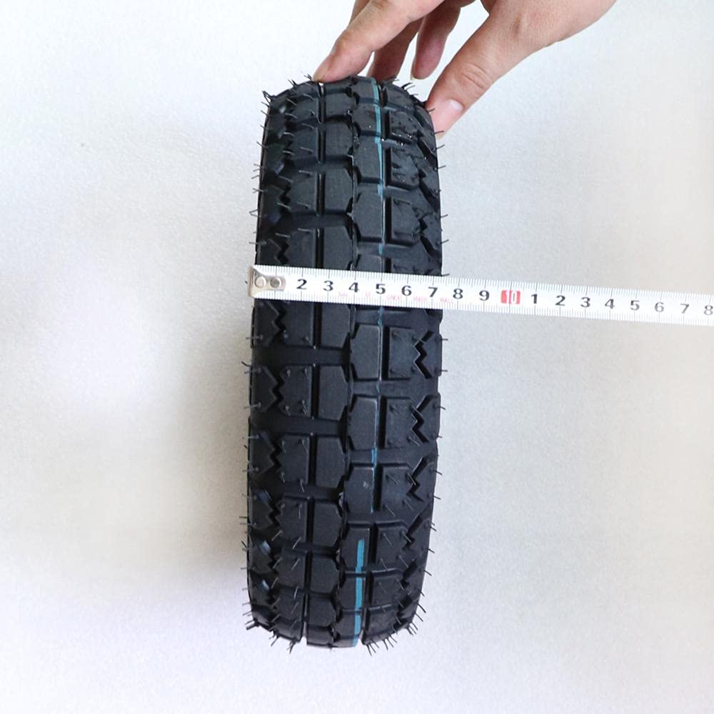 Générique Pneu Anti-Crevaison Trottinette 4.10/3.50-4 Tube Tire 410/350-4 for INTÉRIEUR DE PNF Scooter Electrique