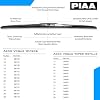 Piaa 96135 Aero Vogue Silicone Wiper Blade - 14 350mm (Pack of 1)