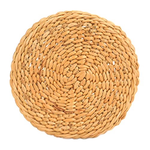 NEWCOMDIGI Flower Vases with Rattan Cover, Glass Vase with Vine Woven Design, Farmhouse Vase, Vintage Decorative Vase for Wedding, Home, Office(L) - Image 7