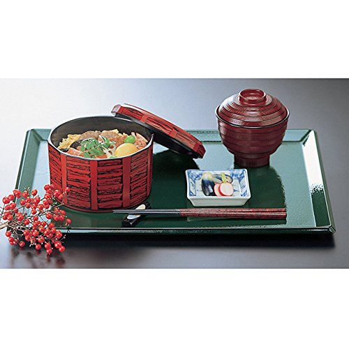 Amazon.co.jp: 福井クラフト 3-33-15 黒天朱 利休盆 尺5 : Home & Kitchen