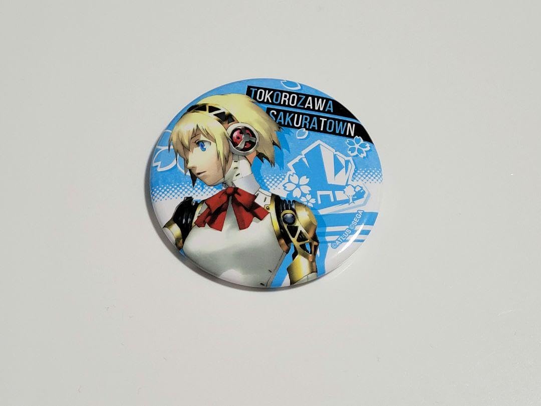 ペルソナ3 缶バッジ　アイギス Amazon.co.jp: ペルソナ3 缶バッジ アイギス VECQZEJD : ホビー