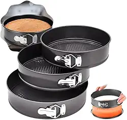 Forma RED de Metal c/Fundo Removível - bordas onduladas