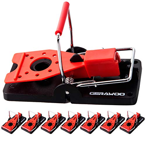 Tapetteà Souris Puissant, 8 Pièces Piège à Souris Maison Réutilisables, Piege a Rat Sensible pour Intérieur Cuisine Maison Jardin