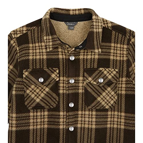 Eddie Bauer Boys/Kids Winter Button Down Shirt Sherpa Lined Shirt Jacket Heavyweight4