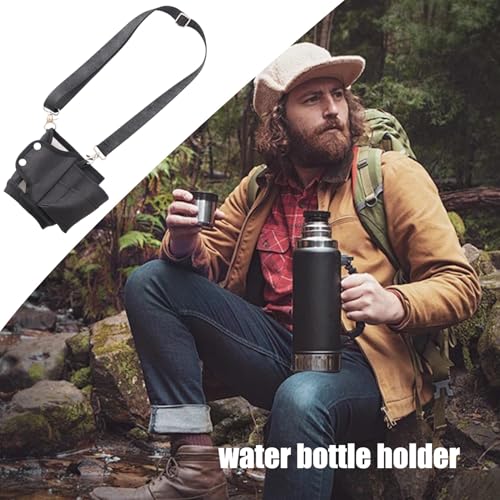 Portavasos con correa ajustable genérico y estuche impermeable oxford para botella 6