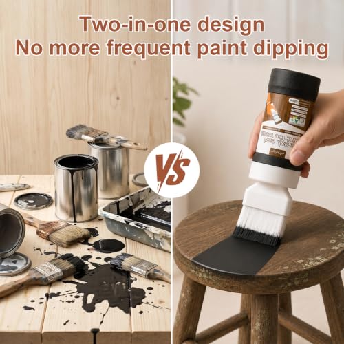 Image of Black Touch-Up Paint Pen for Wood,Furniture,Cabinets,Metal,6.35 Oz