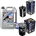 Produktbild QR-PARTS 69400889 Filter Set Inspektionspaket 5 Liter Liqui Moly Motoröl Top Tec 4600 5W-30 SCT Germany Kraftstofffilter Ölfilter