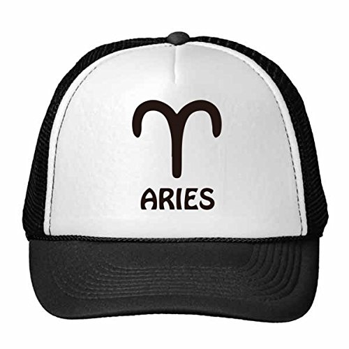 Casquette Camionneur Bélier Zodiac DIYthinker chapeau ajustable filet respirant