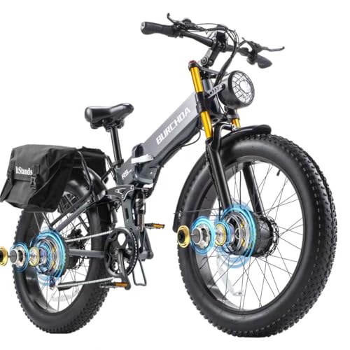 BIGUODIR 3000W Dual Motor Ebike