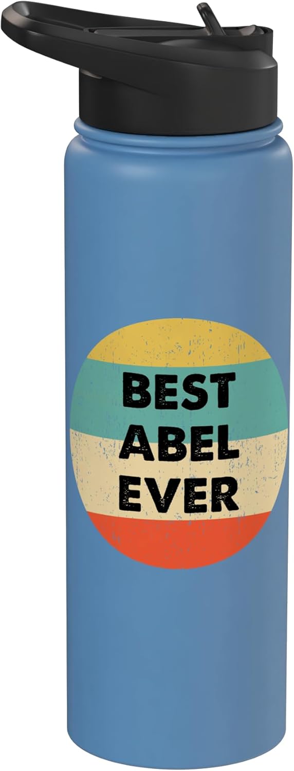 Abel Name Stainless Steel Insulated Water Bottle