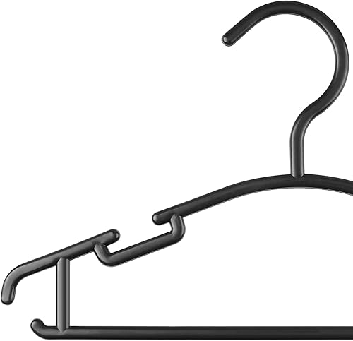 Miniatura 50 de GoodtoU Perchas para niños – Perchas de bebé para armario – Perchas de ropa de bebé, paquete de 60 perchas de plástico para bebés y niños pequeños