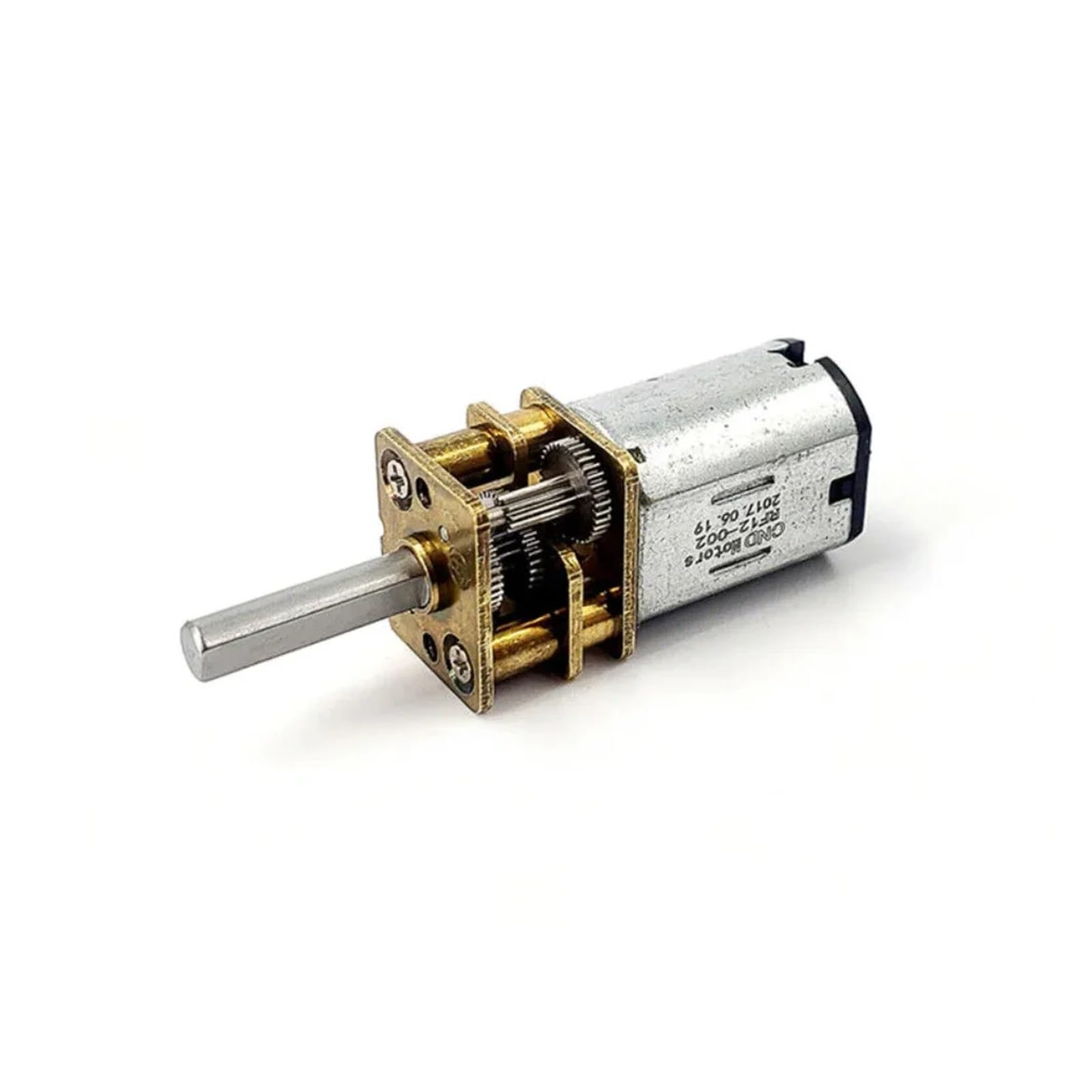 DC 3V-6V 5V 158RPM N20 Ingranaggio Avviamento elettronico Full Metal Gearbox Riduttore Grande Coppia 12mm* 10mm Avviatore elettronico Motori albero D a bassa velocità