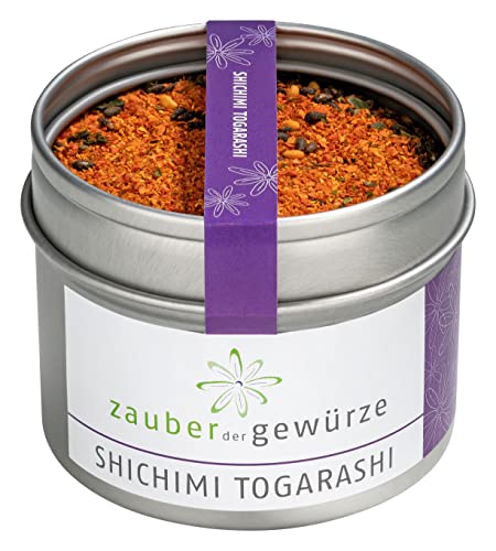 Zauber der Gewürze Shichimi Togarashi - Nanami Togarashi, japanische leicht scharfe Gewürzmischung...