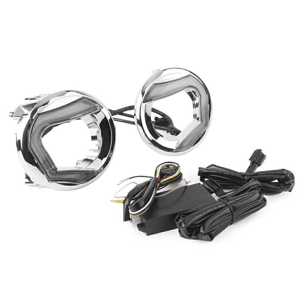 Luz antiniebla LED de circulación diurna DRL para Toyota Land Cruiser Prado 2014-2015 -