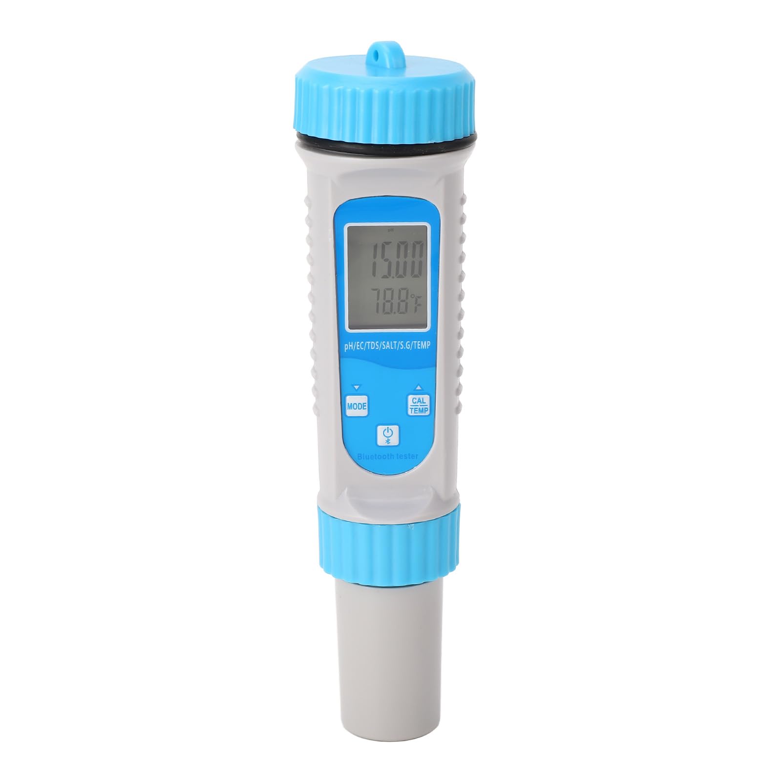 Bolígrafo probador de Calidad del Agua Bluetooth 7 en 1 para PH EC TDS Salinidad SG ORP y mediciones de Temperatura, medidor Digital portátil para análisis de Agua Dulce y Agua de
