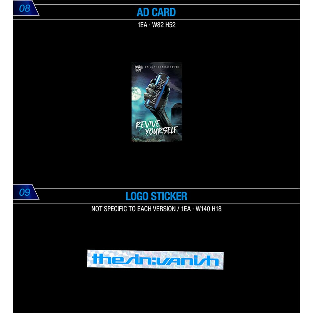 ENHYPEN [7th Mini Photobook Album THE SIN : VANISH](STORM Ver.) +