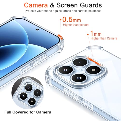 Image of Skyro Back Case Cover for Xiaomi 17 5G | Compatible for Xiaomi 17 5G Back Case Cover |Bumper | Silicon Case with Camera Protection