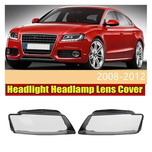 Auto shell abat-jour phare couvercle lentille de haute précision pour RS5 2008-2012