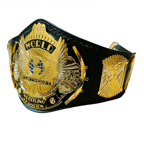 Wing Eagle Heavyweight Wrestling Championship Belt Replica, Adult Size, 2MM Brass