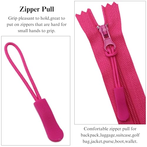 IDONGCAI Nylon Coil Zippers - 8 Inch Mixed Color, 24 Pcs with Pulls, Ideal for Sewing, Pouch Making, DIY Crafts & Bags - Thumbnail 4