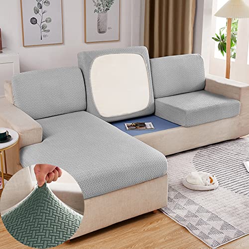 Ipqyihf Magic Sofa Cover, 2023 New Wear Resistant Universal Sofa Cover, Nolan Interior Magic Sofa Covers, Couch Covers For Sectional Sofa (Pure E,Single Seat Cover) #TOP3