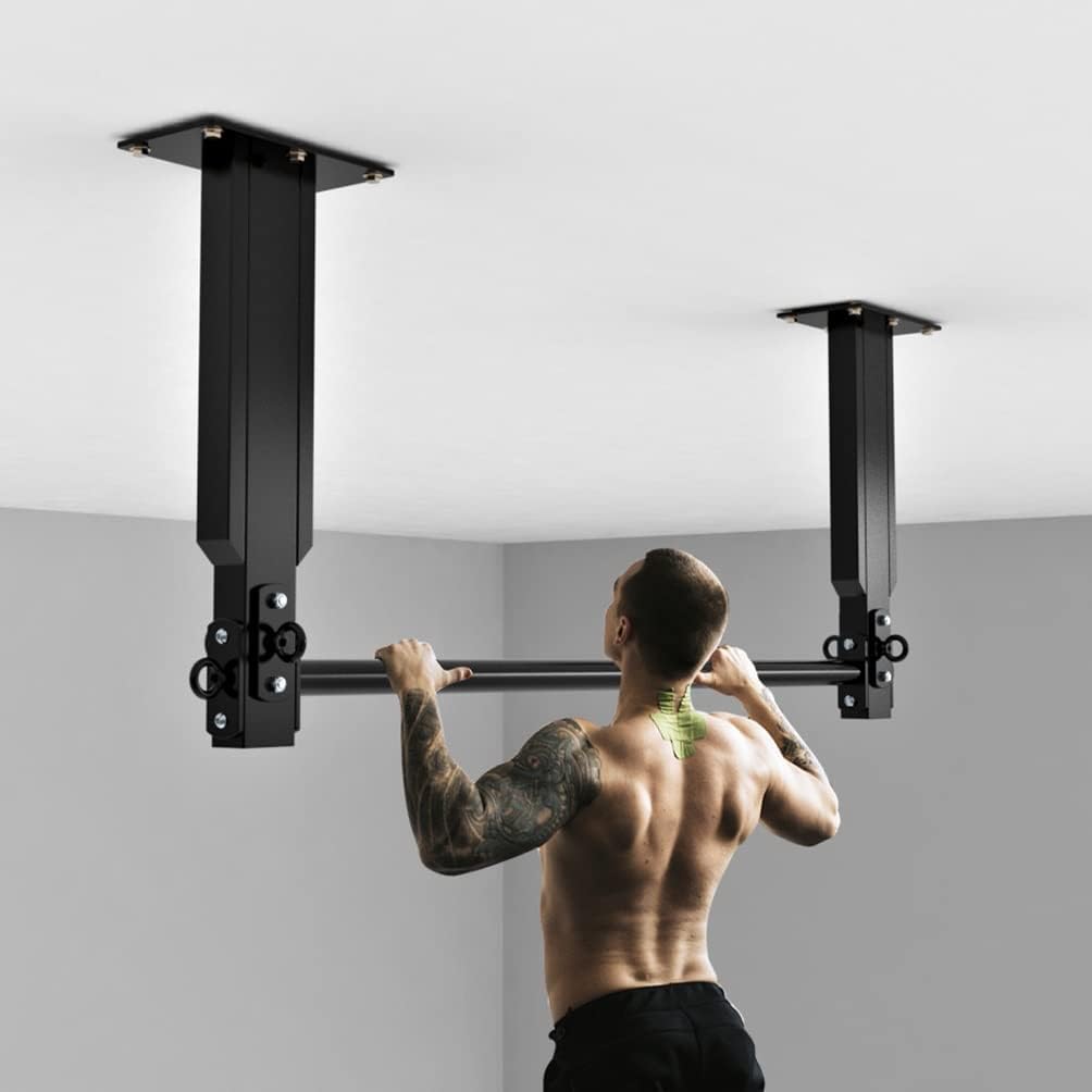 Wall-Mounted Pull Up Bar, Ceiling Horizontal Bar, Home Gym Training Equipment, Multiple Splicing Suspension Bars, Load 300kg (Color : Style2) (Style2)
