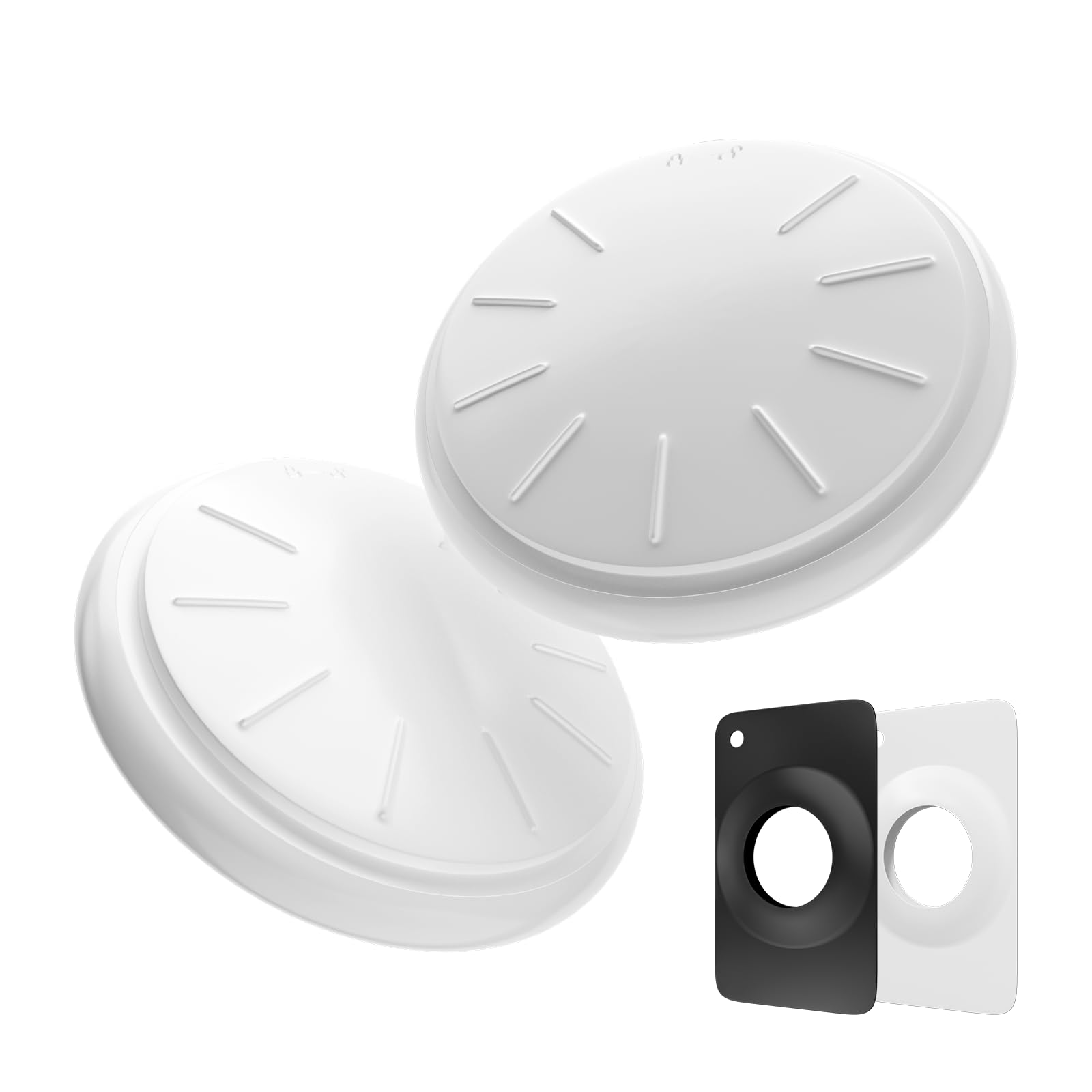 Air Tags-2 Pack Item Finders Compatible with Apple Find My(iOS Only),Bluetooth Tracker Tag for Luggage,Key,Backpack and More,Key Finder Smart Tag with 2 Tracker Holder,Battery Replaceable