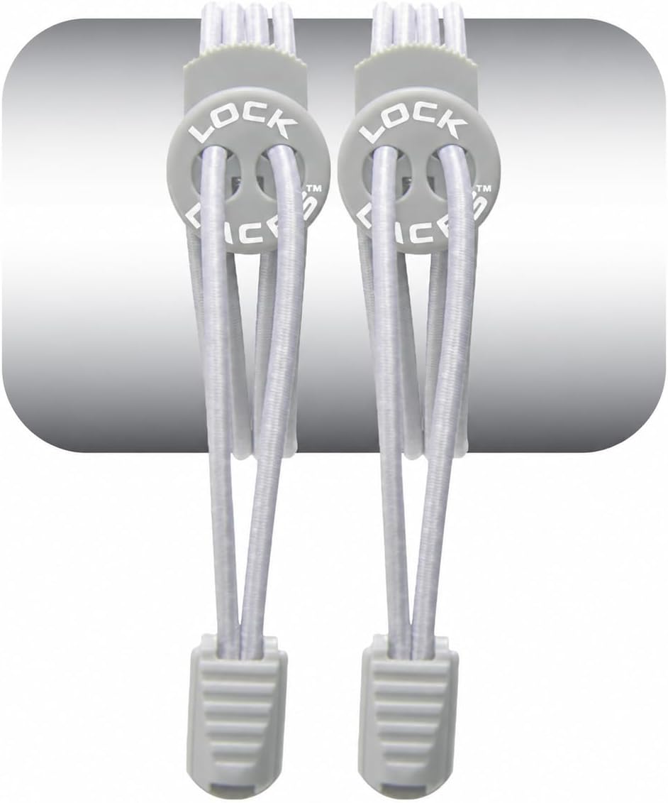 Lock Laces Elastic No Tie Shoelaces for Kids & Adults, One Size Fits All