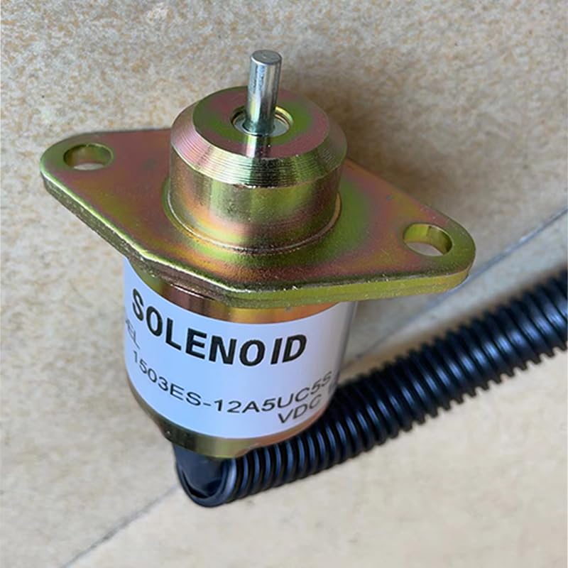 Fuel-ShutOff-Solenoid-1503ES-12A5UC5S 12V for 05 Series D905 D1005 V1205 V1305 V1505 17594-6001-4 17454-60010