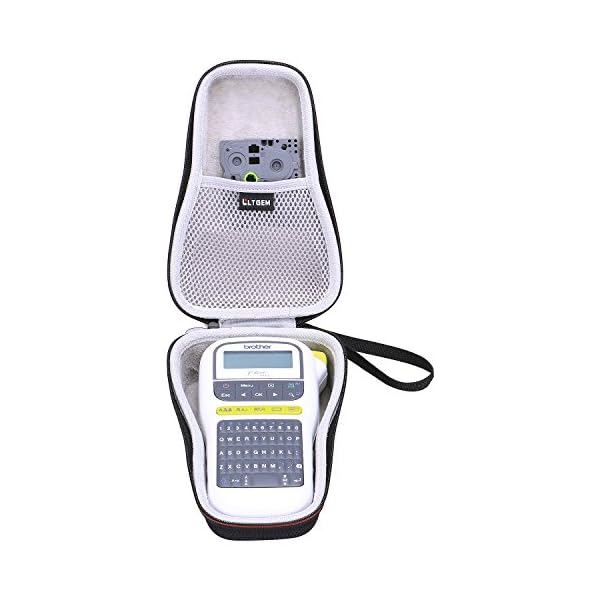 LTGEM EVA Hülle für Brother PT-H110 Etikettendrucker | Handheld | QWERTY Tastatur