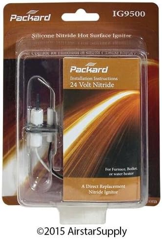 Packard IG9500 Silicone Nitride Hot Surface Igniter, 24 Volt