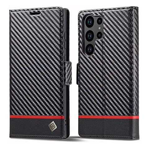 ZTOFERA Flip Wallet Case for Galaxy S23 Ultra Cover