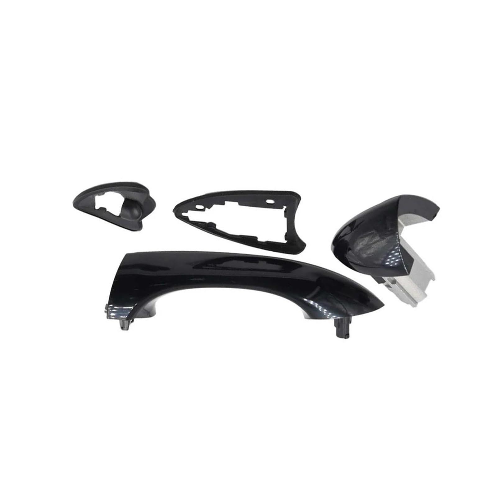 NVNZMFPPW Car Front Left Right/Rear Left Right Outside Door Handle for X5 E53 2000-2006 51218243617 51218243618(LHD Rear Left)