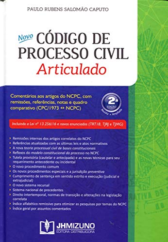 Novo código de processo civil articulado: