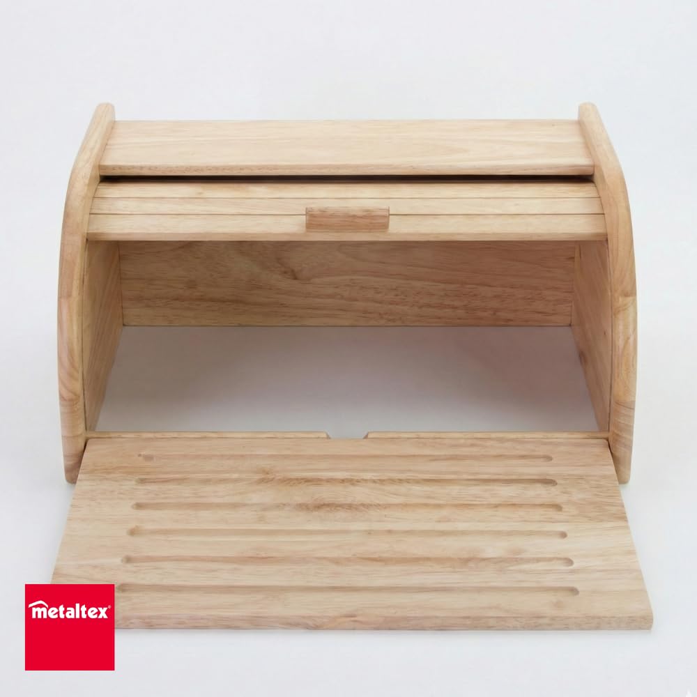Metaltex 69043510080 pojemnik na chleb, z deską