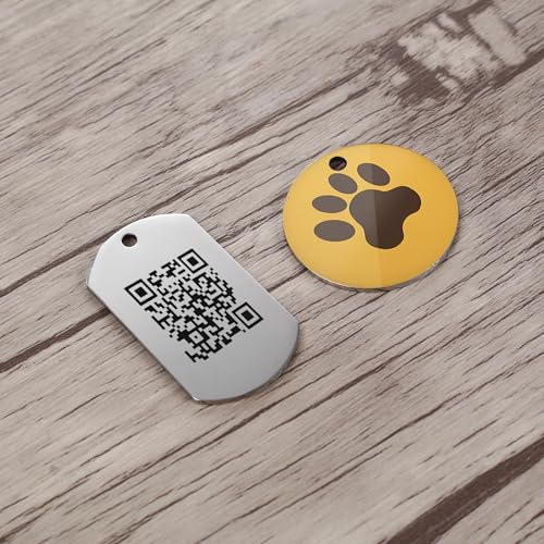 30 Stück Blanko-Hundemarken, personalisierbar, Namensschilder für Haustier-Katzen, Edelstahl-ID-Haustier-Halsbandanhänger, Metall-Schlüsselrohlinge, Schlüsselbeschriftungsanhänger für DIY-Set-Anhänger