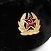 GAOXUQIANG Ejército soviético Ruso Piel Militar Sombrero de cosaco Ushanka Sombrero