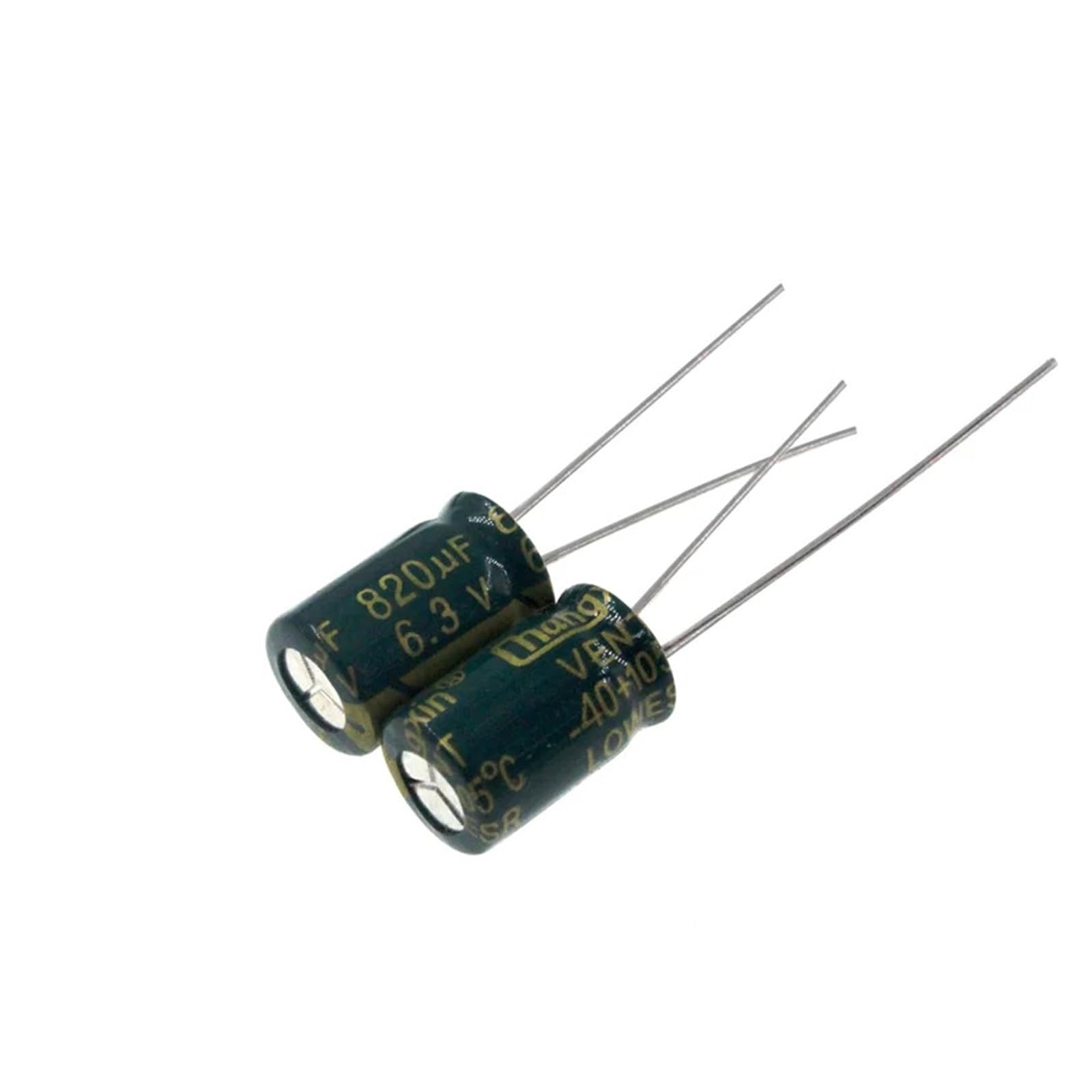 Condensateur 820uF 6.3V résolvant les pannes d'alimentation de vos moniteurs, 10pcs