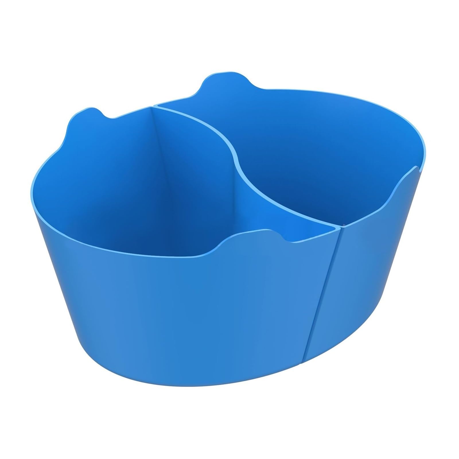 Revêtement silicone mijoteuse pour cuisiner deux plats sains en même temps