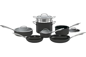 Cuisinart 11-Piece Hard Anodized Cookware Set