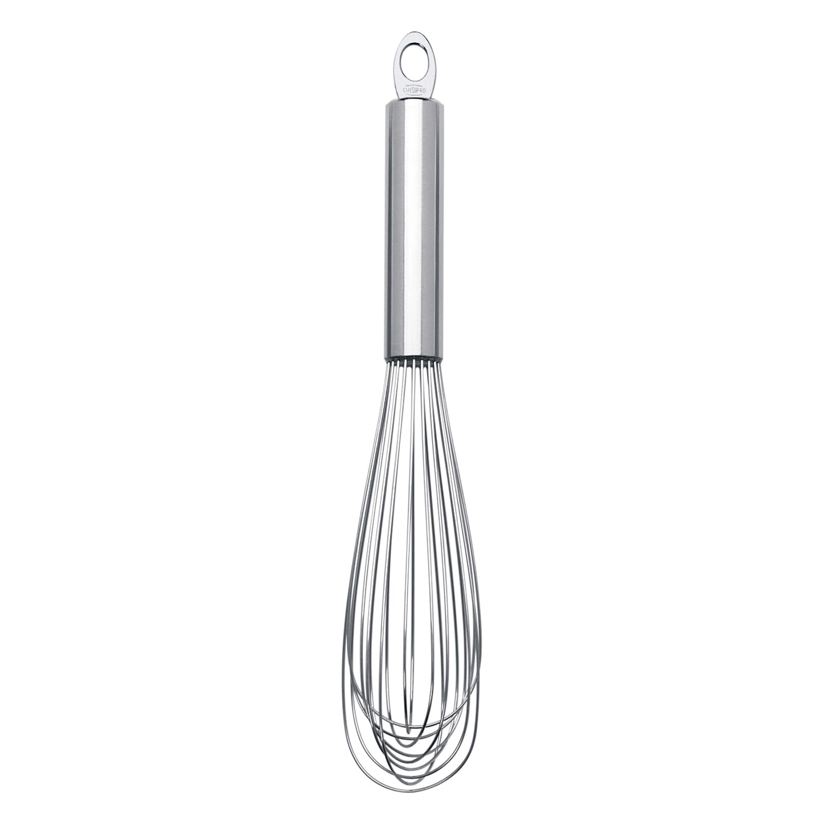 8" Egg Whisk, Silver