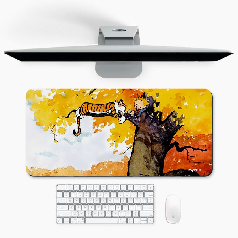 Myxtur Calvin and Hobbes Idyllic Life Gaming Desk Mat (M) (B0CWPHJQMB) Amazon Price History, Amazon Price Tracker