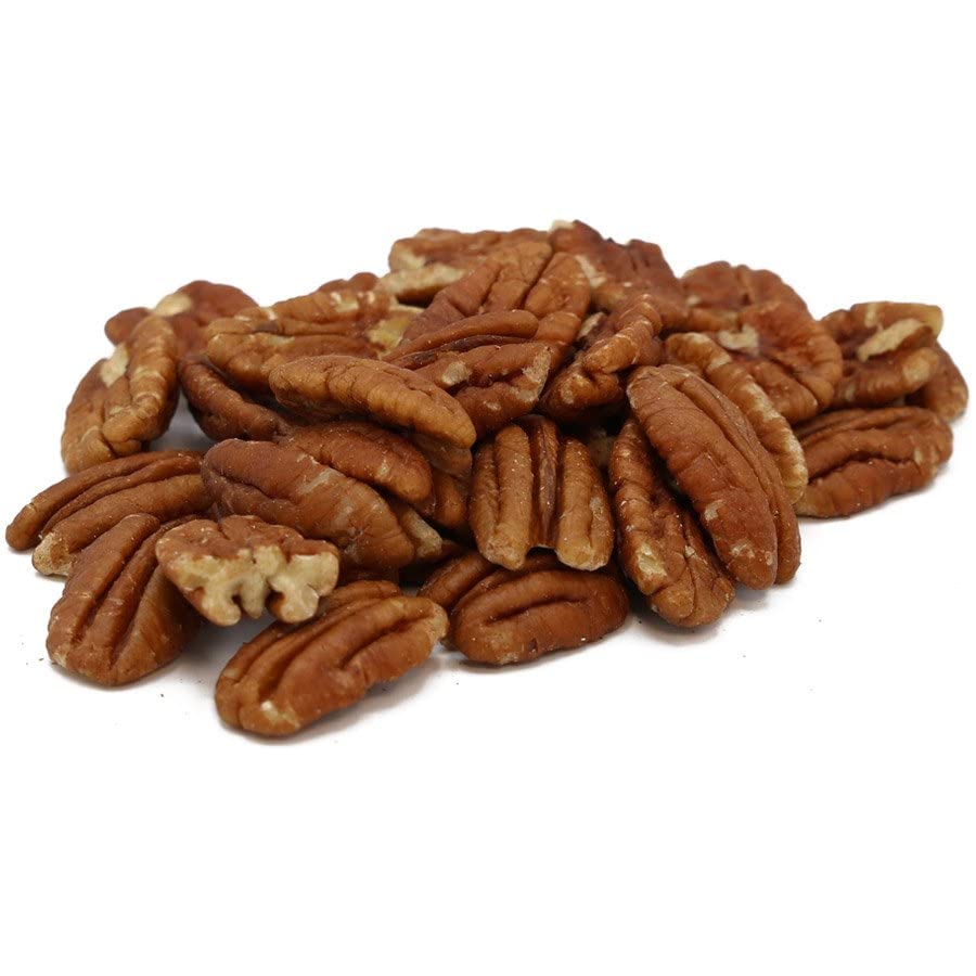 C.J. Dannemiller Pecan Halves, Bulk 10 LB Box, Roasted & Buttered & Salted, Perfect Pecans for Snacking, Mixed Nuts, Trail Mix