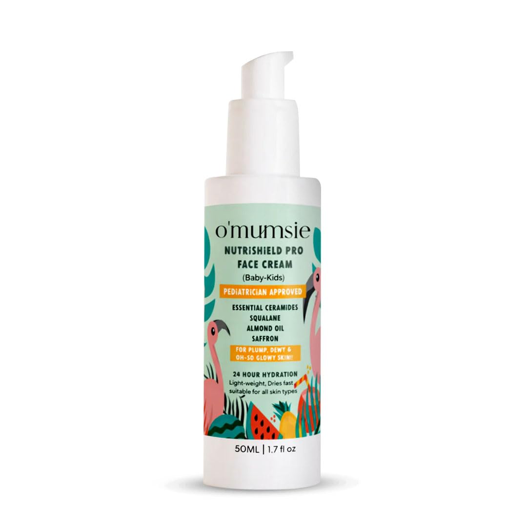 Omumsie Nutrishield Pro Nourishing Baby Face Cream (50 ml) | 0 Months+ | With Squalane, Ceramides, Shea Butter & Argan Oil | 72-Hour Hydration | Strengthens Skin Barrier | Non-Greasy & Dermatologist-Approved-image-47