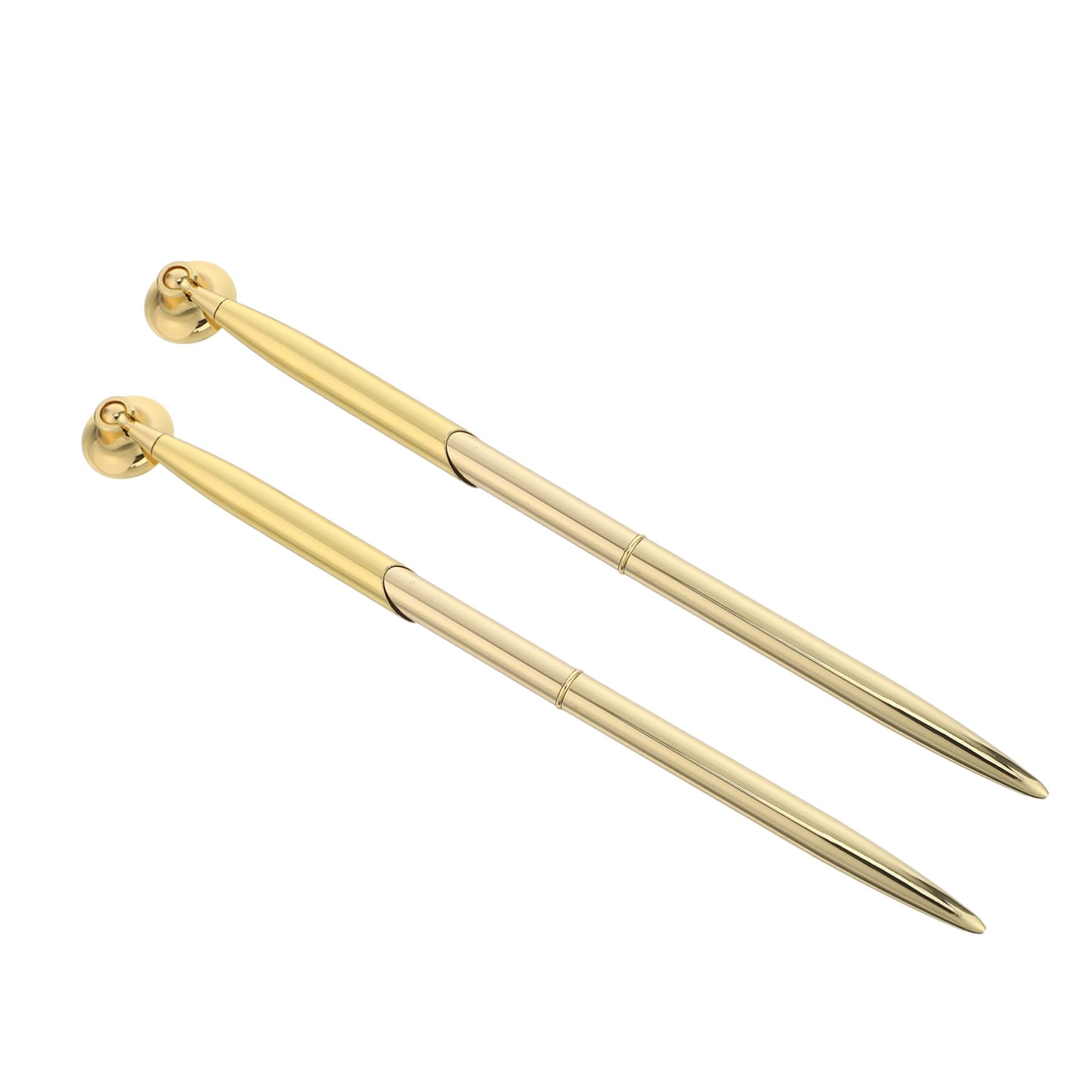 2 Ensembles Stylo Livre D'or Porte-stylo De Signature Golden
