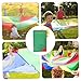 FELTECHELECTR Rainbow Parachute for Kids Outdoor Group Play Game for Kindergarten Colorful 10ft Play Parachute for Cooperative Activities and Team Building