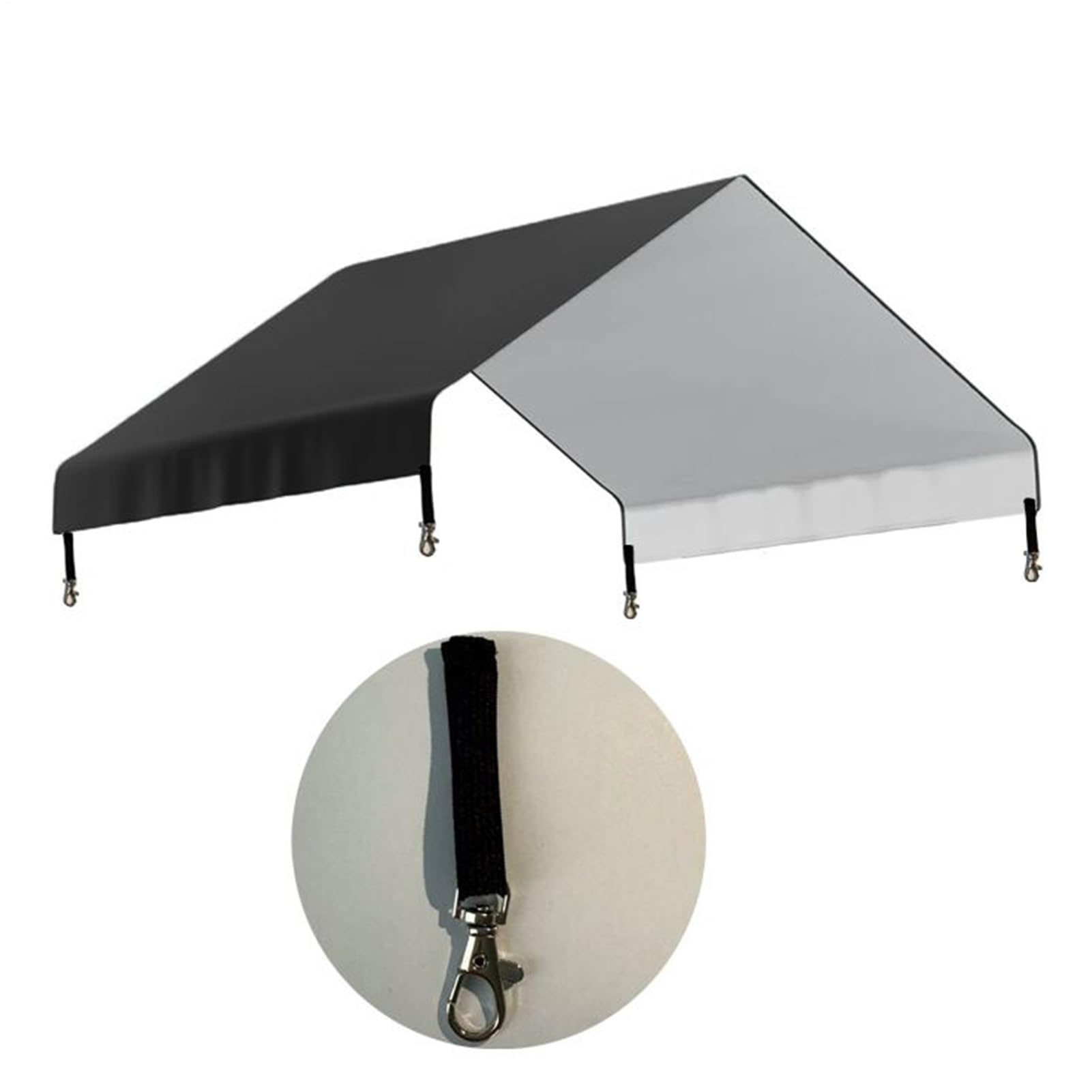 Generico Copertura Impermeabile per Pollaio | Telo Ombreggiante Impermeabile per Gabbia per Galline | Accessorio Durevole per Recinzione Giardino Terrazzo Patio