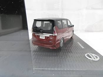 1/43 日産 セレナ マルーンレッド ダイヤモンドブラック Amazon | ミニカー 1/43 日産 セレナ SERENA マルーンレッド Χ